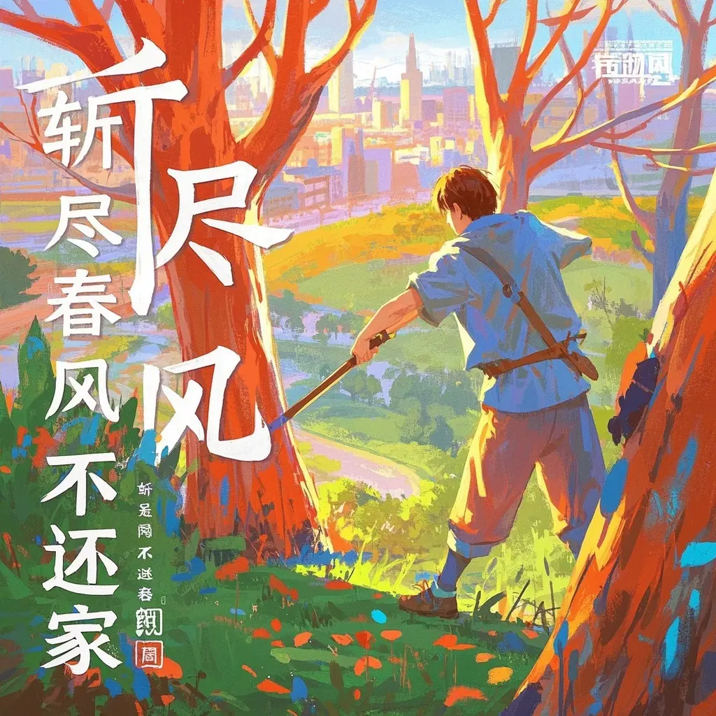 斩尽春风不还家